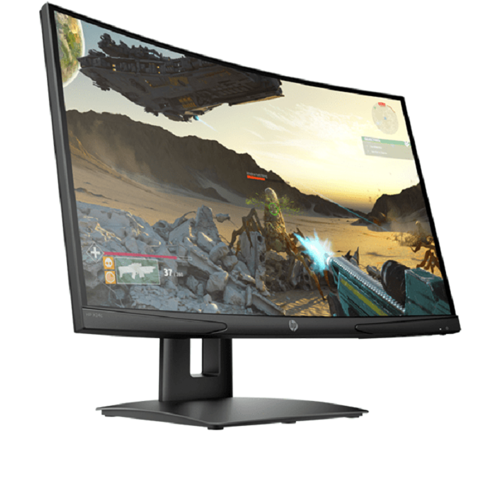 HP X24c 23.6" Curved Gaming Monitor 144Hz thumbnail 1
